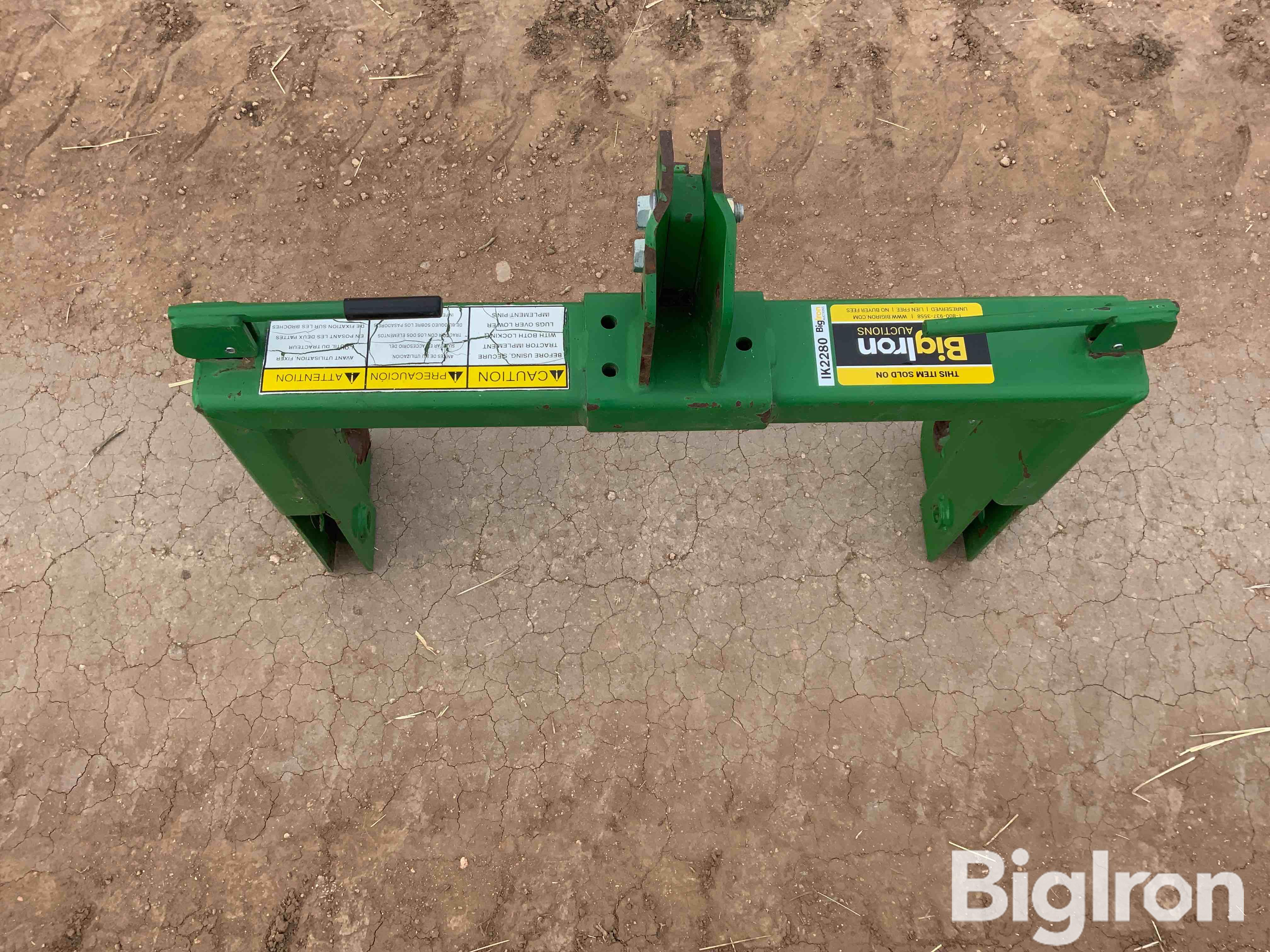 John Deere IMatch Category 1 Quick Hitch BigIron Auctions