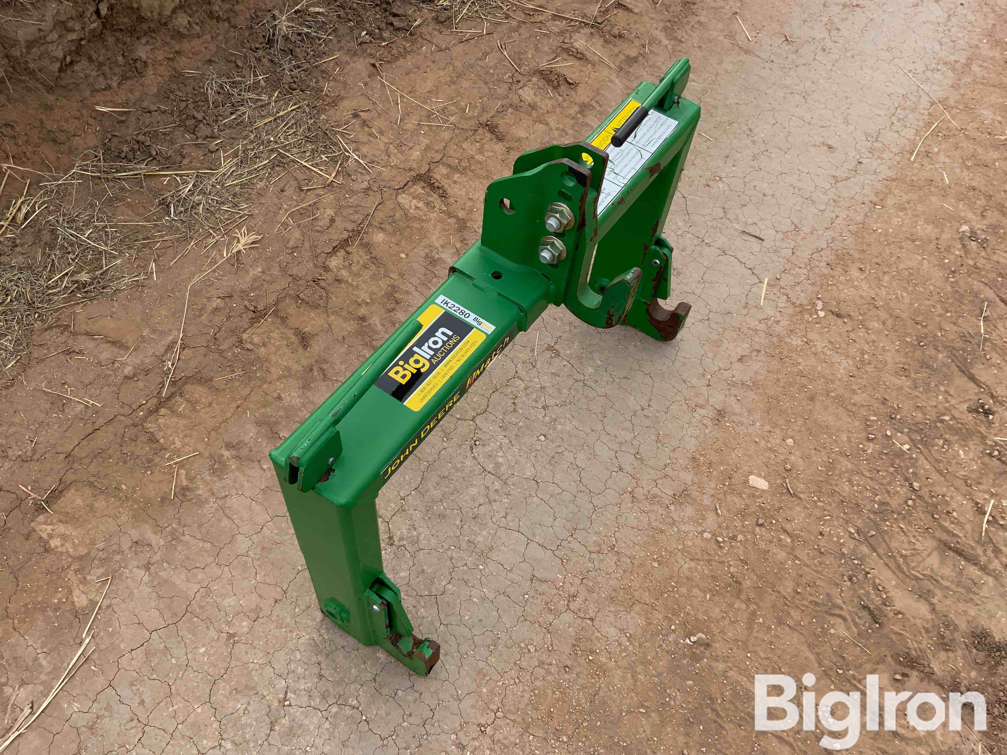 John Deere IMatch Category 1 Quick Hitch BigIron Auctions