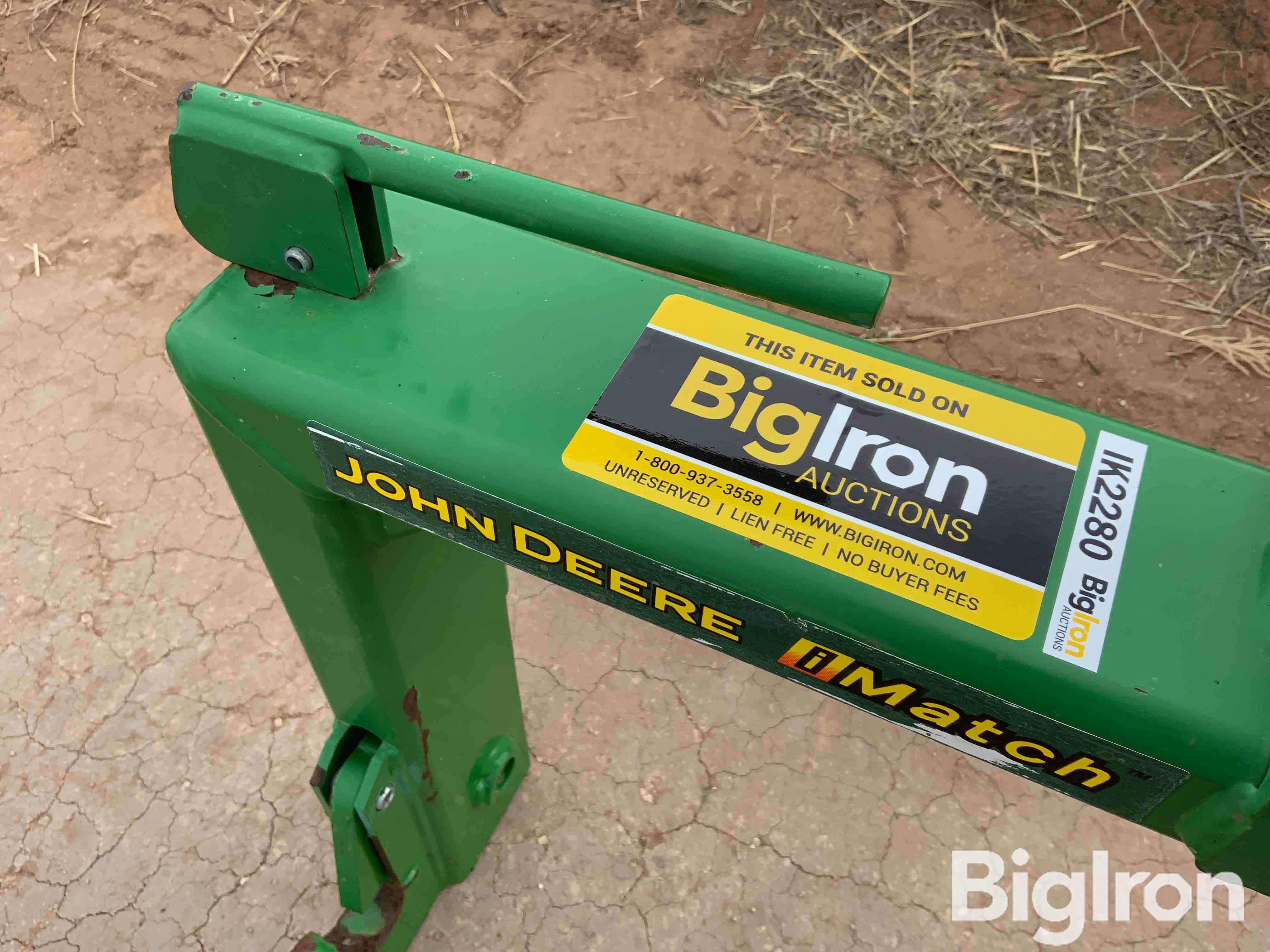 John Deere IMatch Category 1 Quick Hitch BigIron Auctions