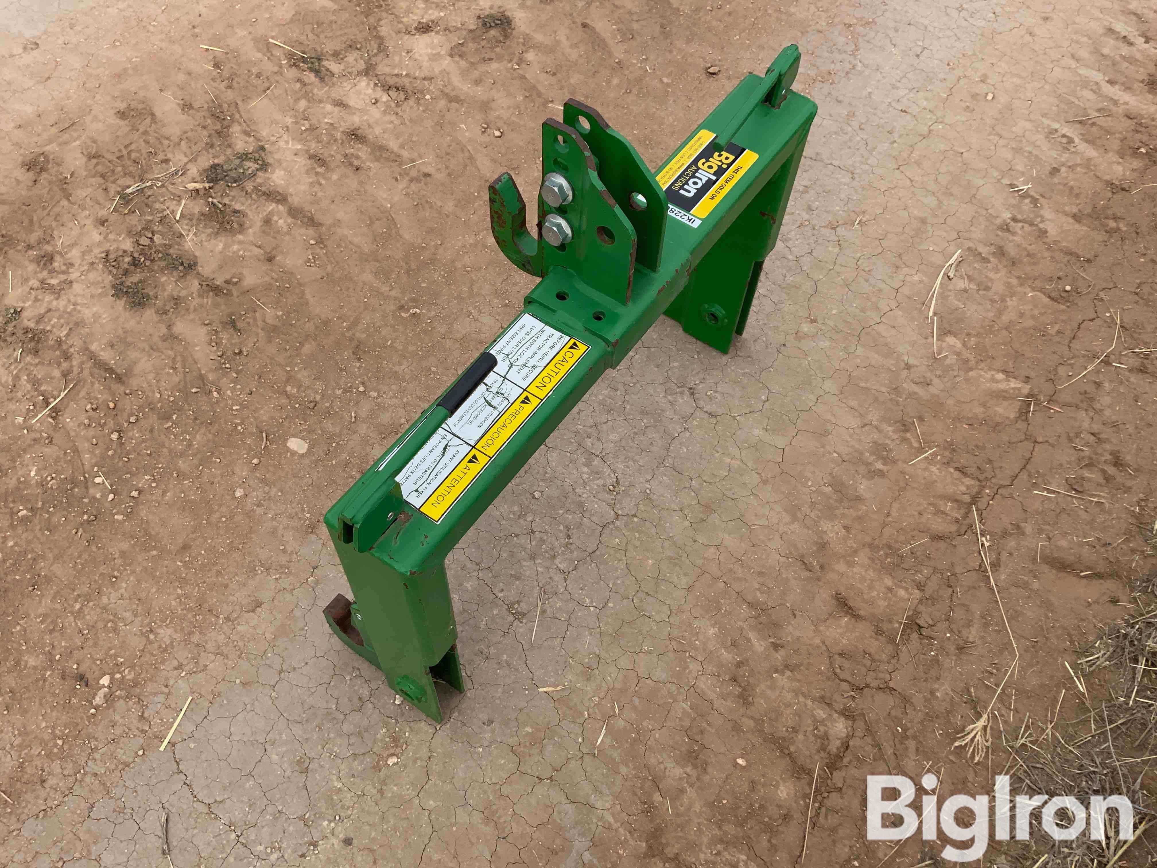 John Deere IMatch Category 1 Quick Hitch BigIron Auctions