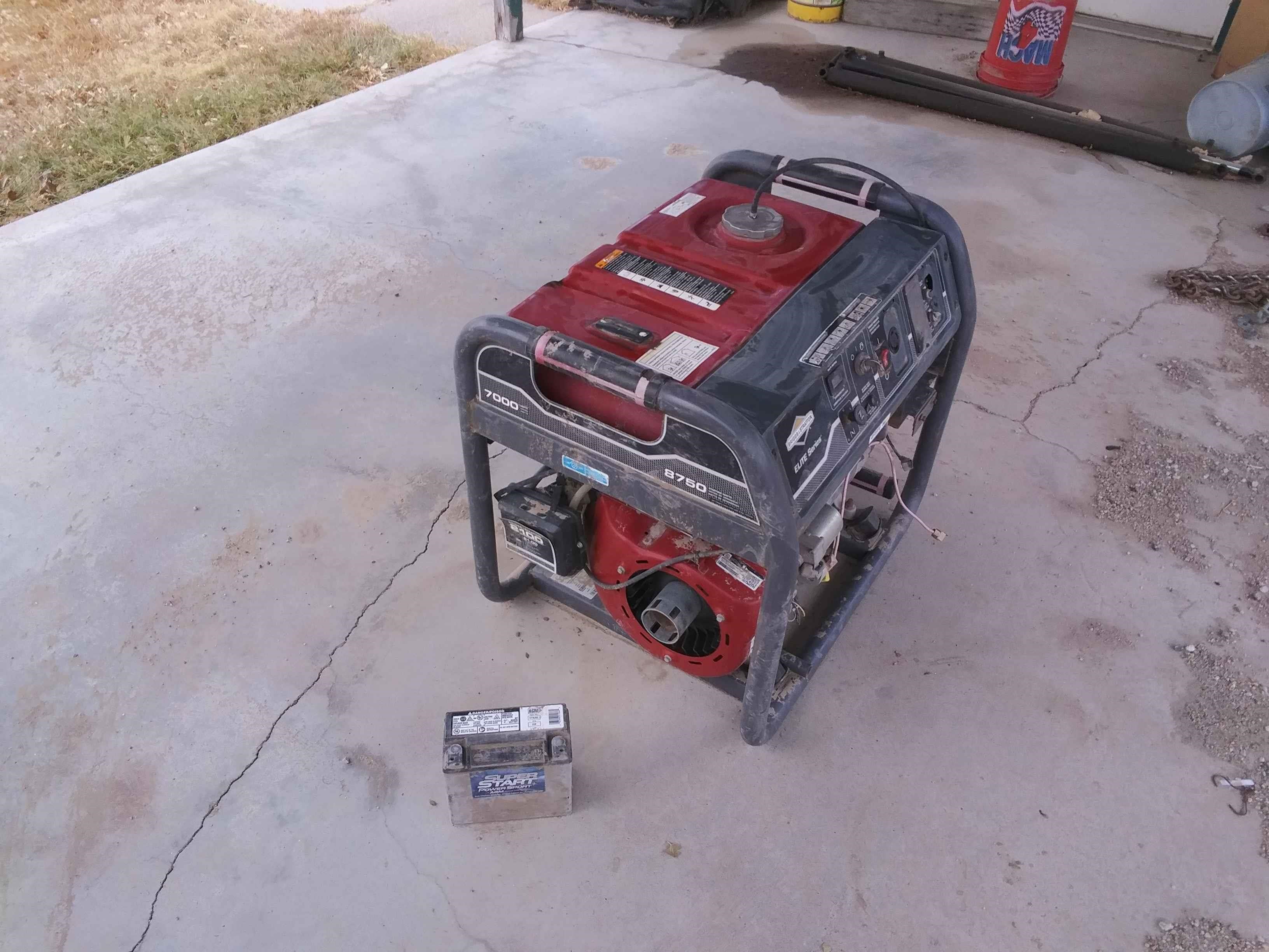 Briggs & Stratton Elite Series Generator BigIron Auctions