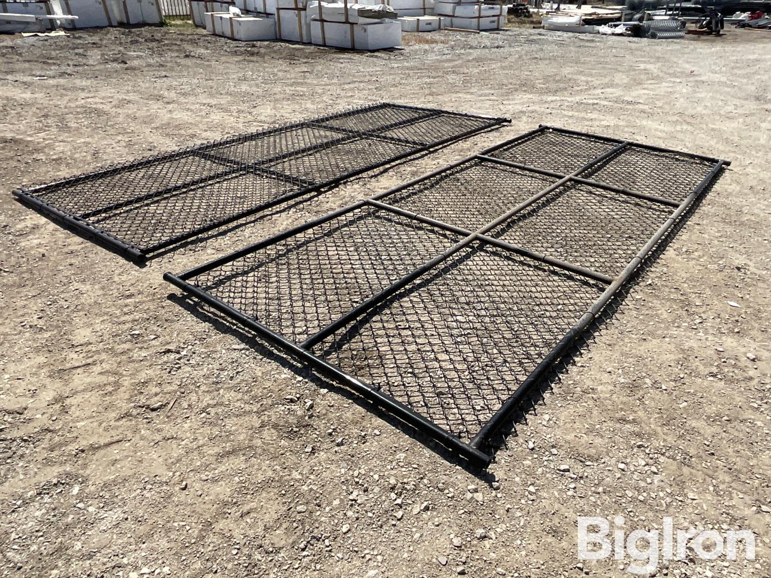 6' X 15' Steel Fence/Gate Sections BigIron Auctions