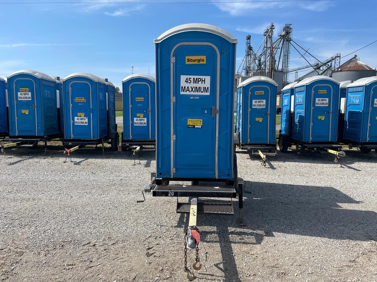 Poly-John PJN3 Trailer W/2 Toilets BigIron Auctions