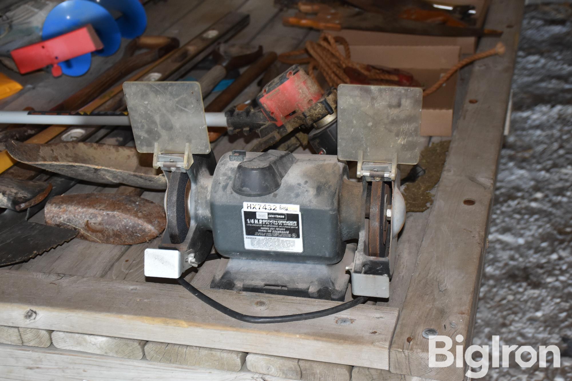 Craftsman 1 4 Hp Grinding Wheel Bigiron Auctions