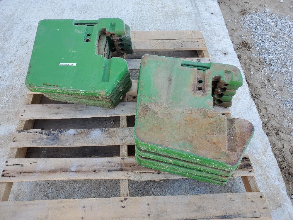 Front Suitcase Weight: R127764LS202, R58823 For John Deere