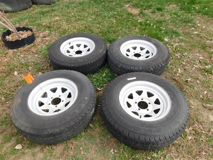 Kumho 205R14C Tires & Rims BigIron Auctions