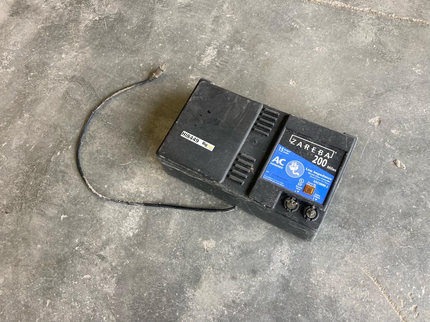 Zareba 200 Mile Low Impedance Electric Fence Controller BigIron Auctions