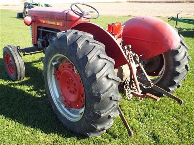 1958 Massey Ferguson MF-50 Tractor BigIron Auctions