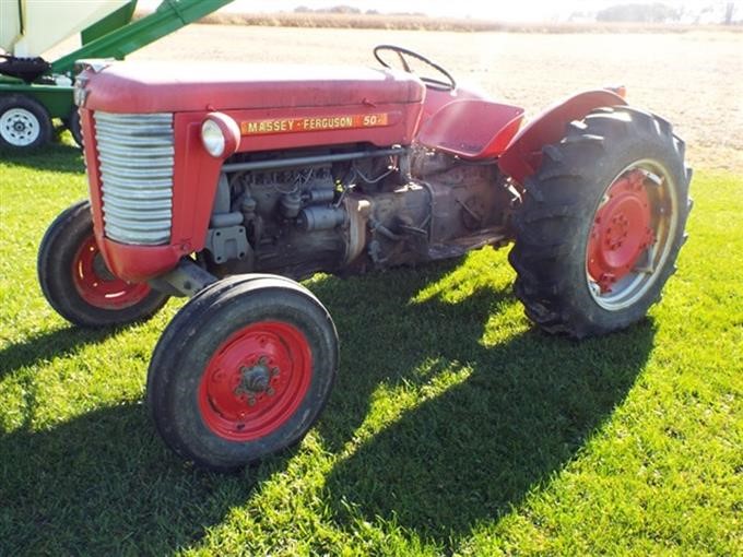 1958 Massey Ferguson Mf 50 Tractor Bigiron Auctions