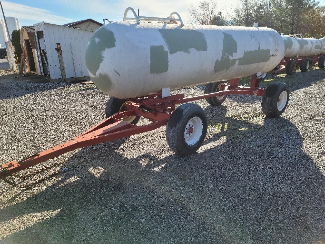 1000 Gallon Ammonia Tank W/cart BigIron Auctions