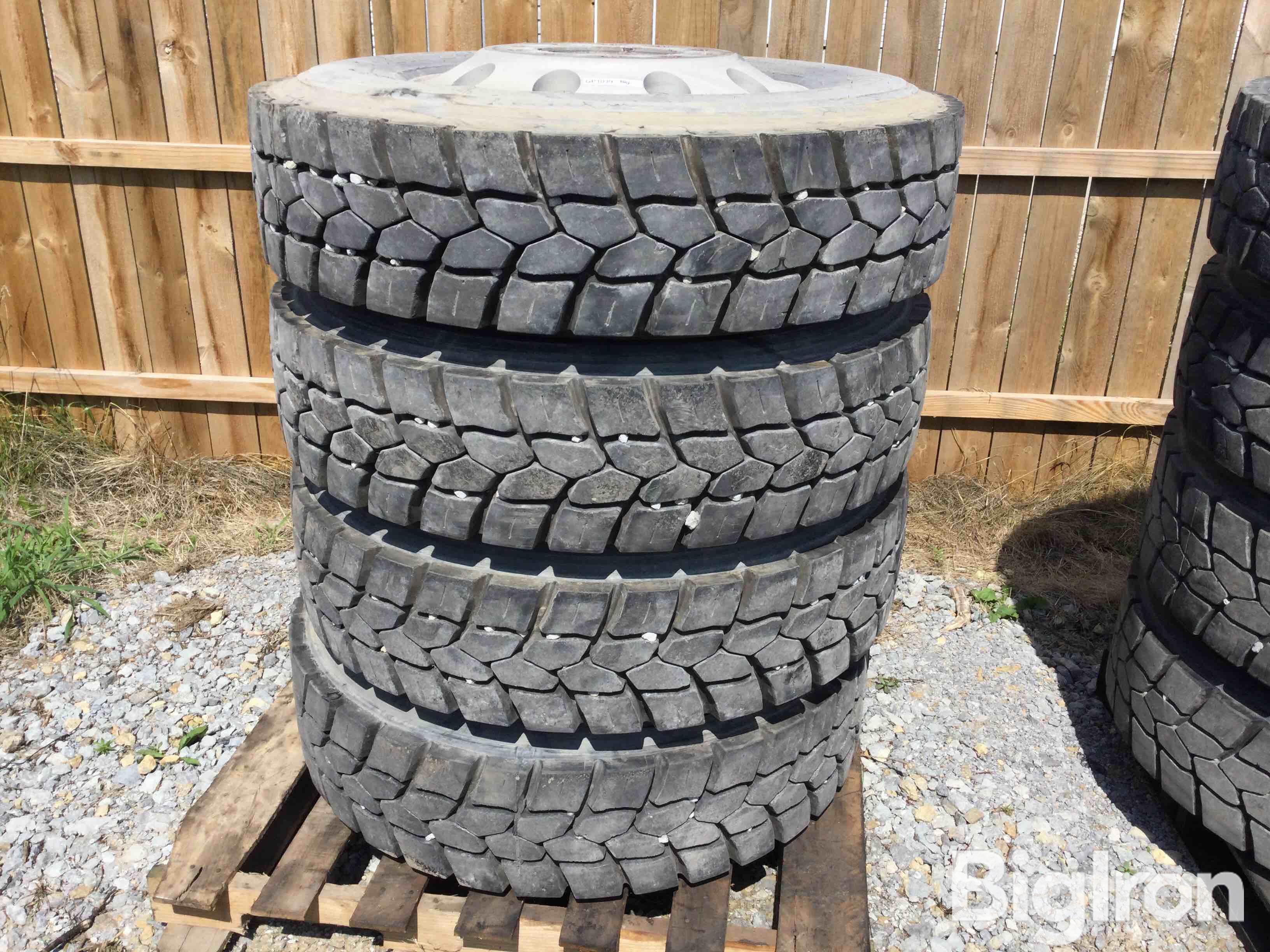 Bridgestone 29575r 225 Tires And Rims Bigiron Auctions