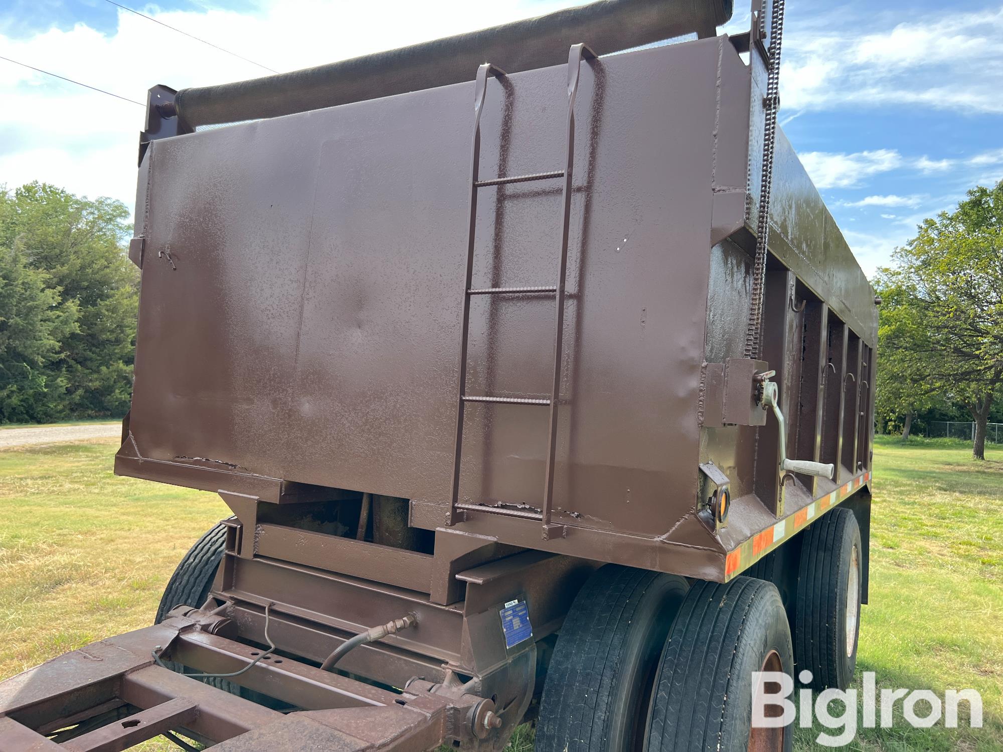 1980 Clement AST141 T/A End Dump Pup Trailer BigIron Auctions