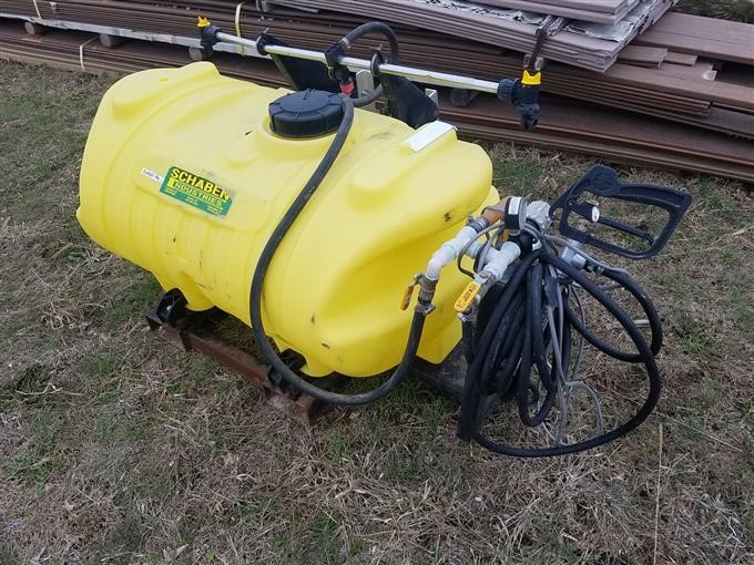 Schaben Portable Sprayer 55 Gallon Poly Tank BigIron Auctions