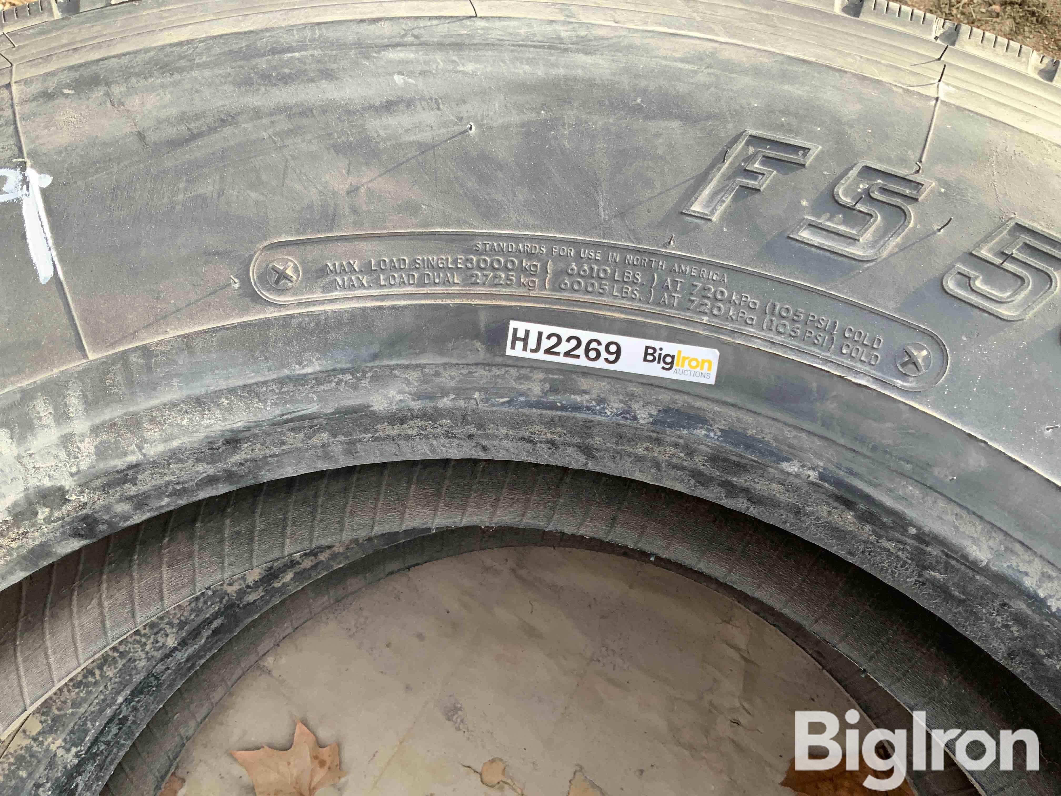 Firestone FS560 11R24.5 Tires BigIron Auctions