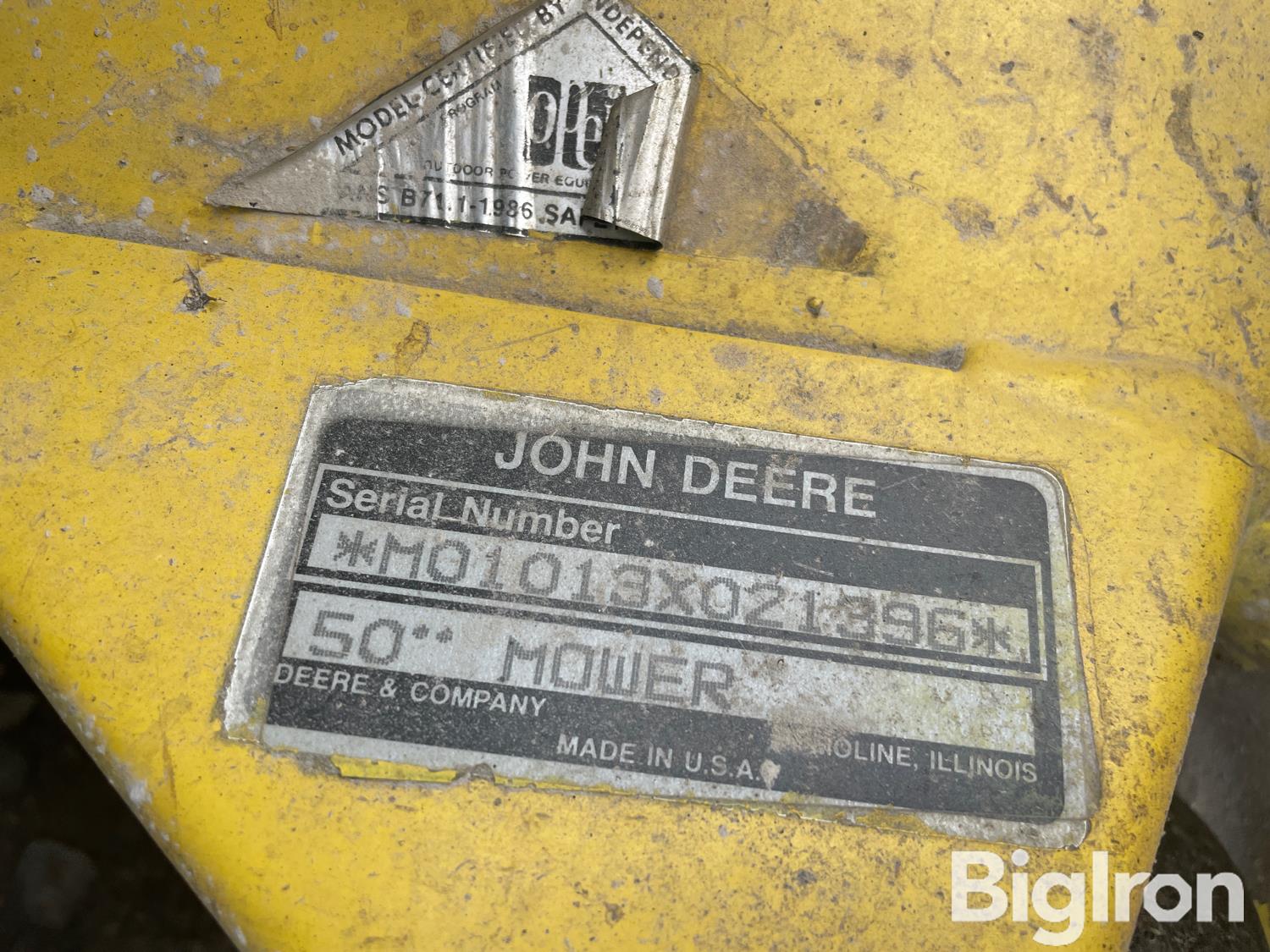 John Deere 322 Lawn Mower Bigiron Auctions 4921