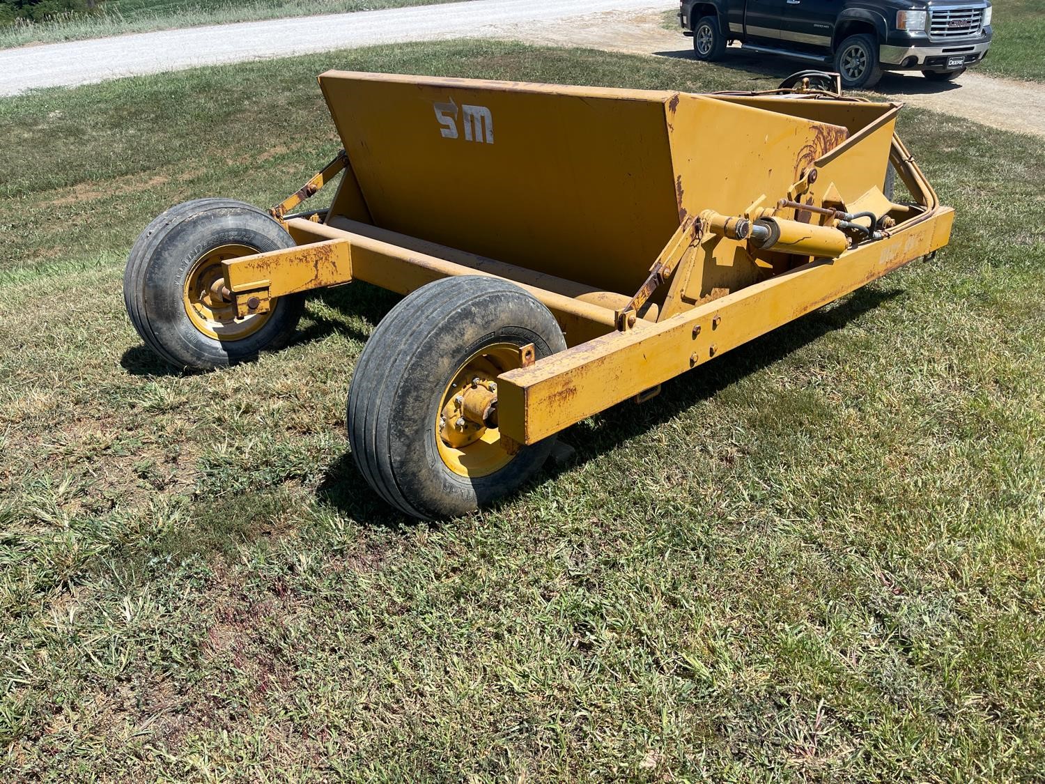 Soil Mover 50rt Pull Type Dirt Scraper Bigiron Auctions