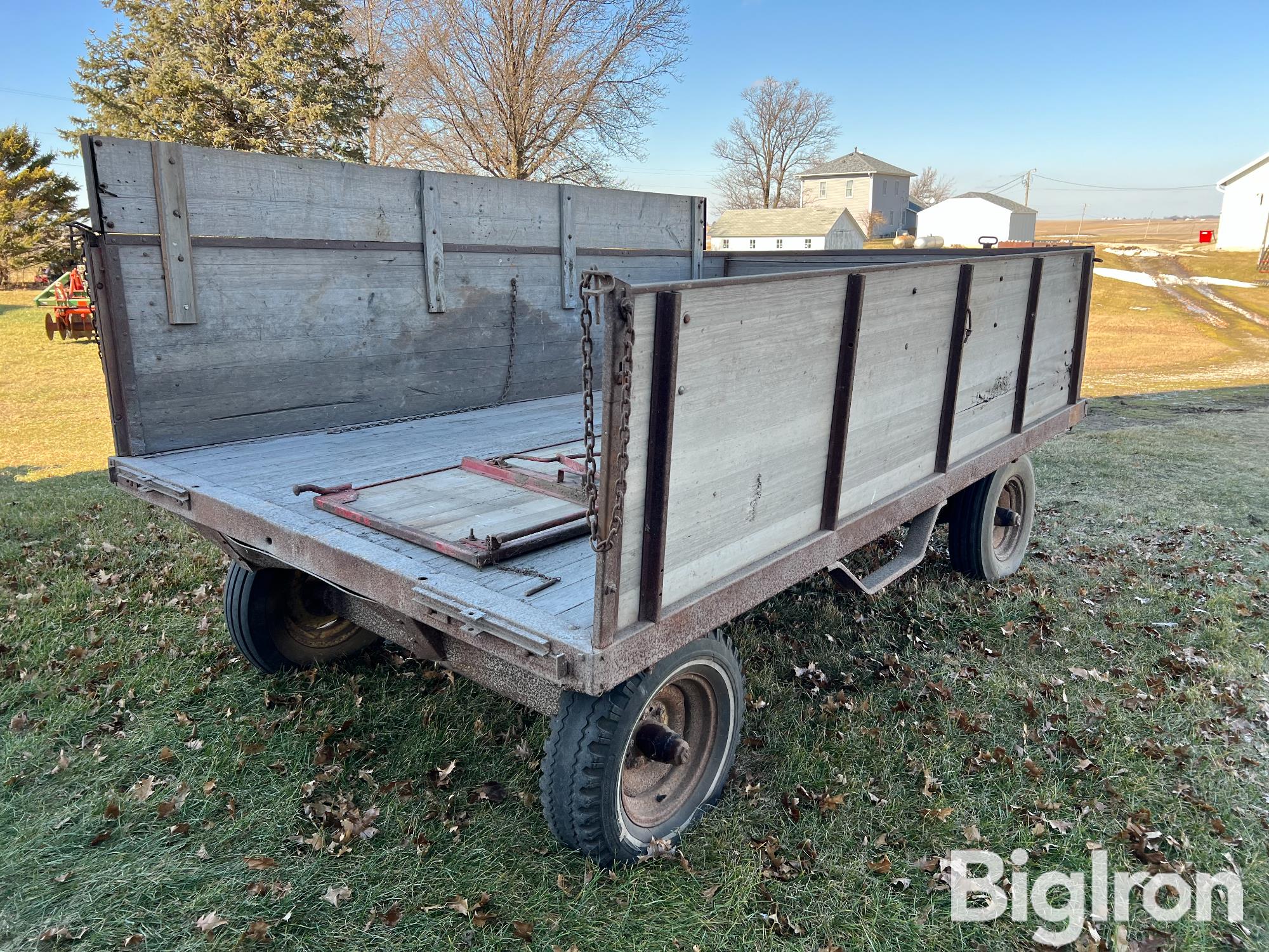 Barge Box Wagon BigIron Auctions