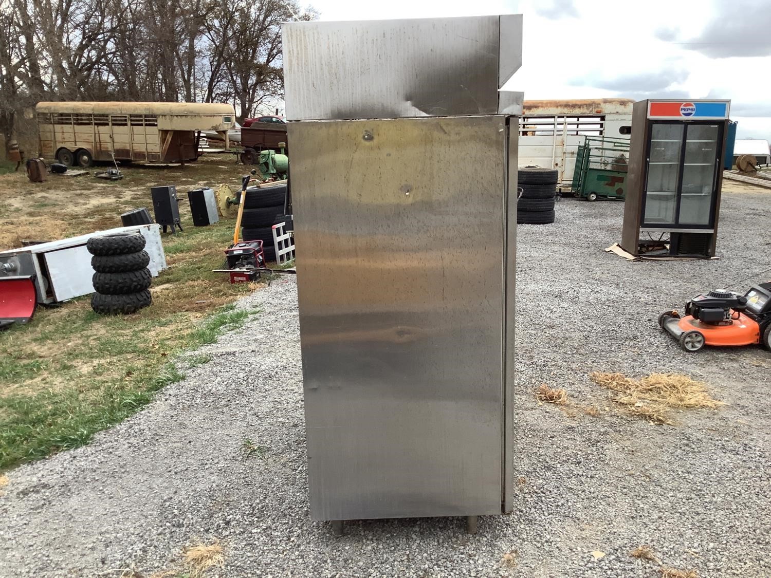 Hobart QF2 Stainless Double Door Cooler BigIron Auctions