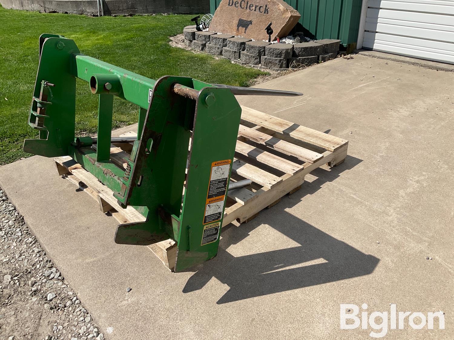 Frontier 4' Hay Bale Spear Attachment BigIron Auctions