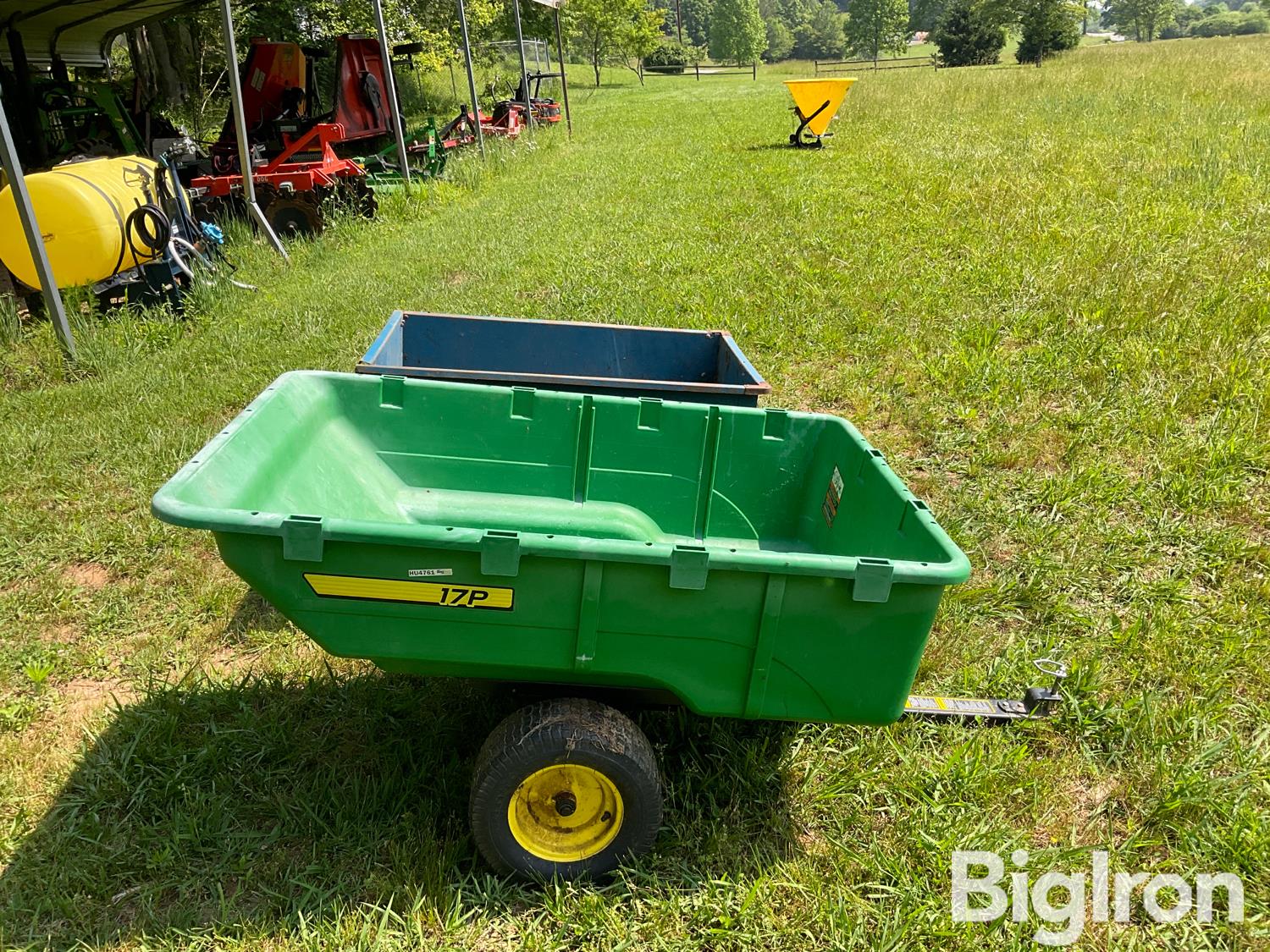 John Deere 17P S/A Utility Trailer W/additional Trailer BigIron Auctions