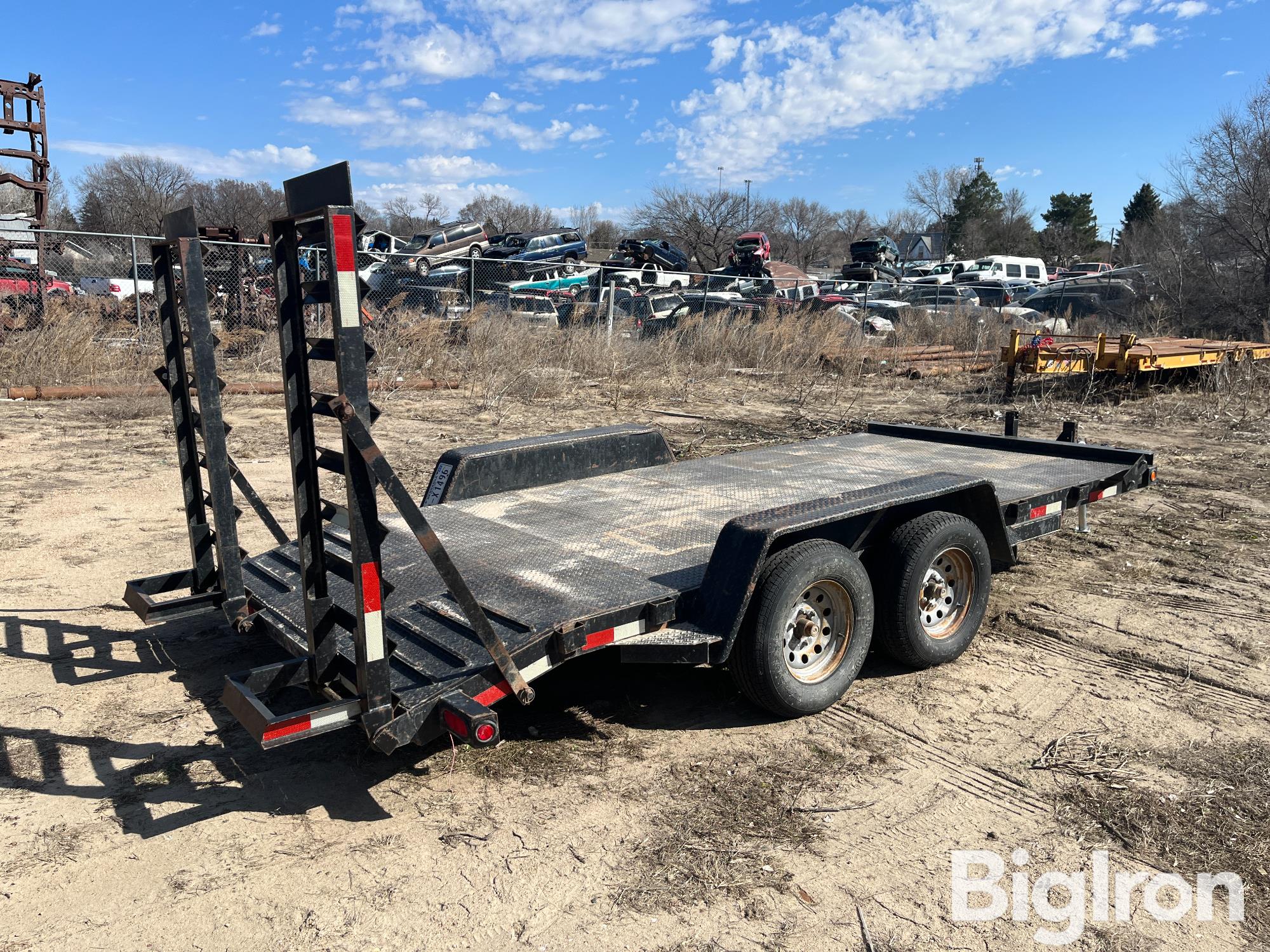 2013 Kaufman T/A Bumper Pull Flatbed Trailer BigIron Auctions