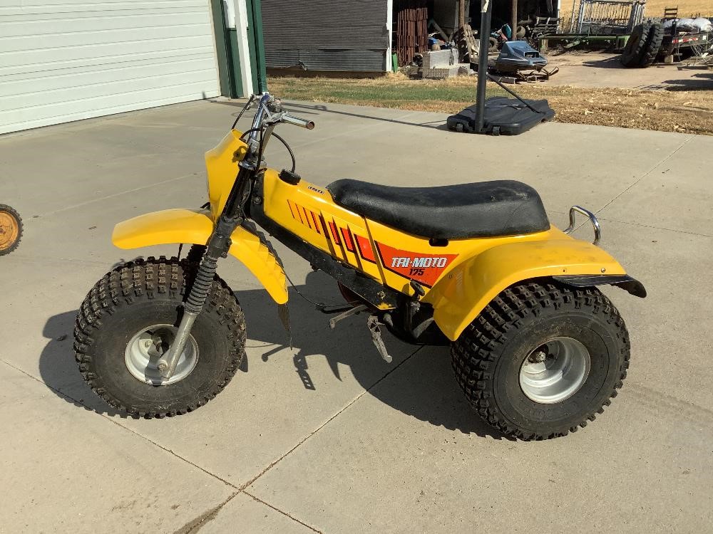 Yamaha 175 Tri-moto Atv Bigiron Auctions