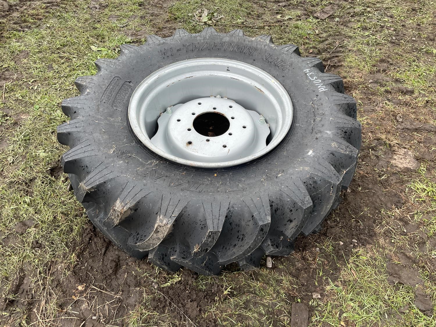 Titan Hi-Traction Lug 14.9-24 Tire BigIron Auctions