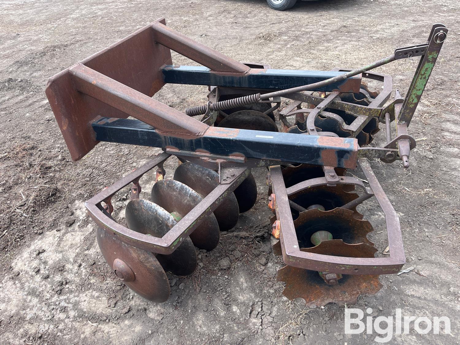 Homemade Skid Steer Mounted Disk BigIron Auctions