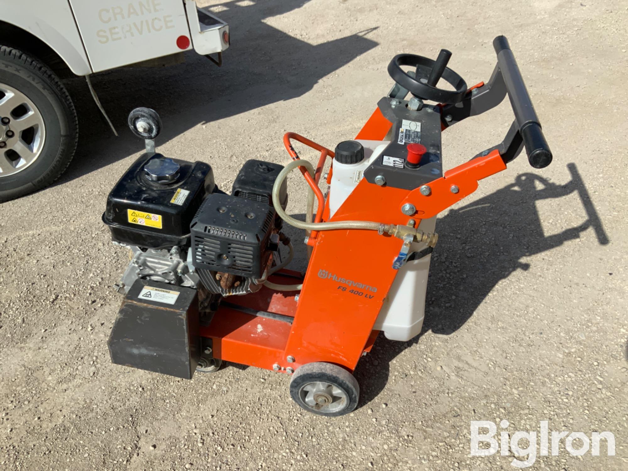 2013 Husqvarna FS400LV Walk-Behind Concrete Saw BigIron Auctions