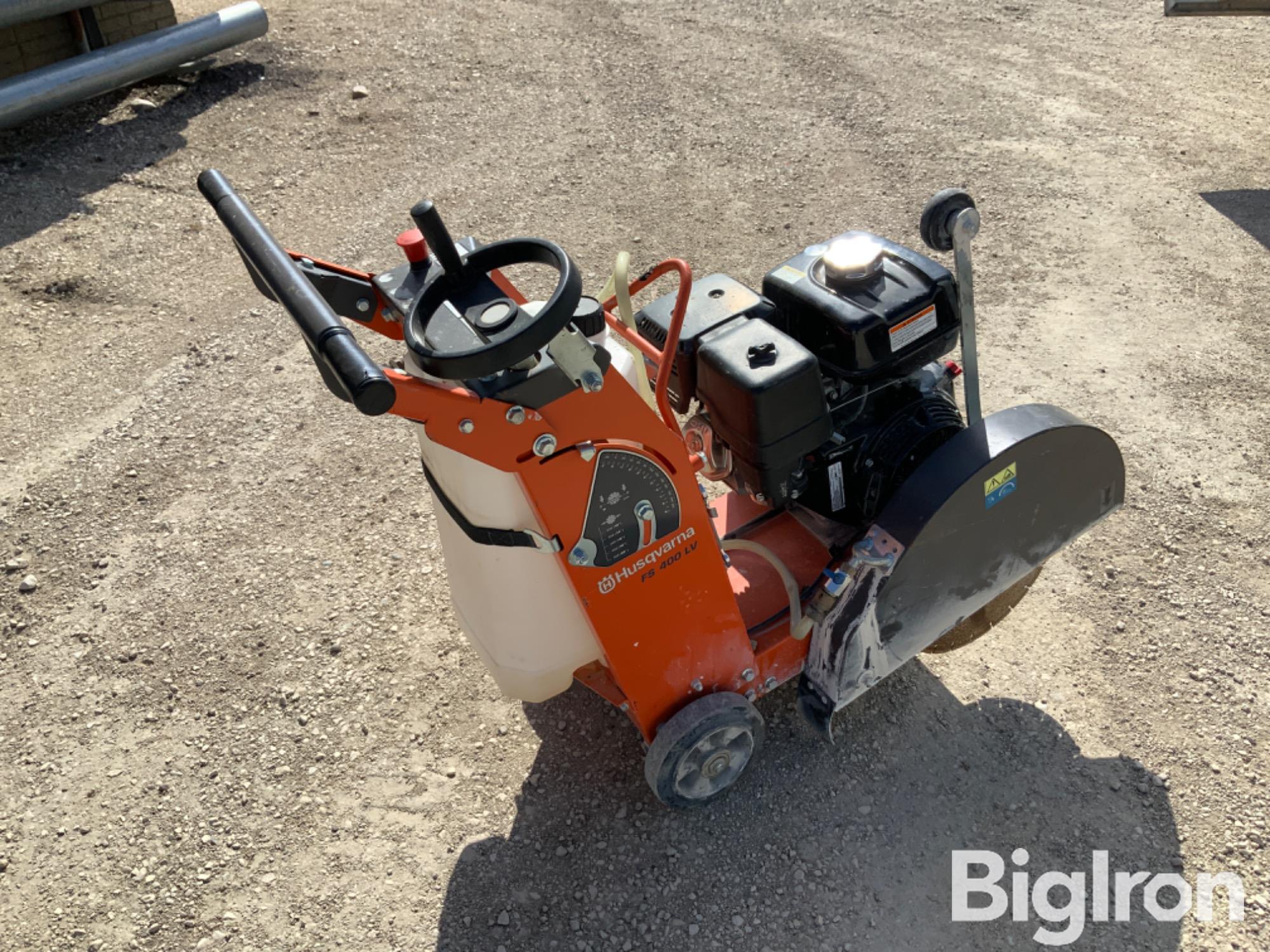 2013 Husqvarna FS400LV Walk-Behind Concrete Saw BigIron Auctions