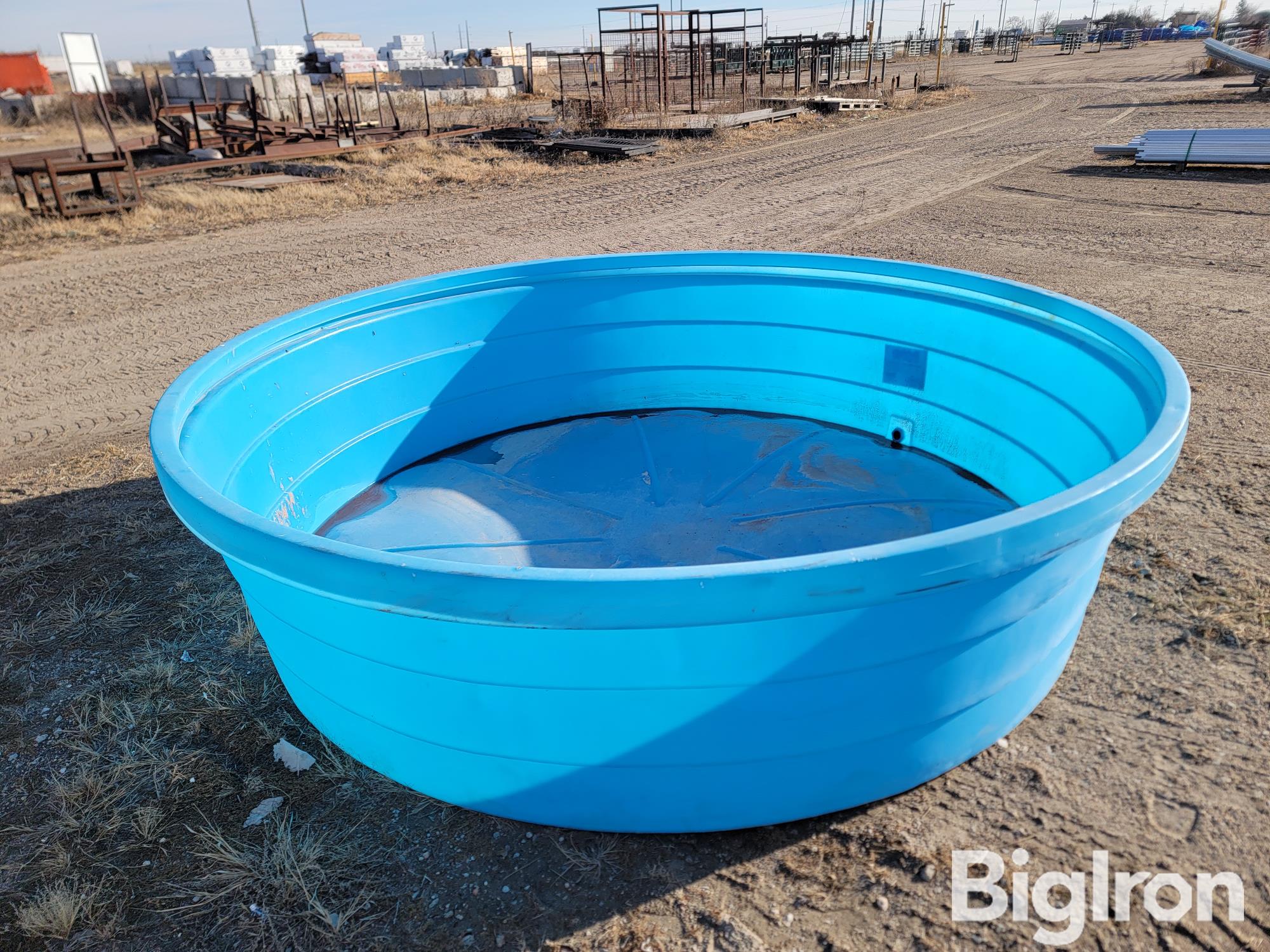 Behlen 8' Blue Poly Round Stock Tank BigIron Auctions