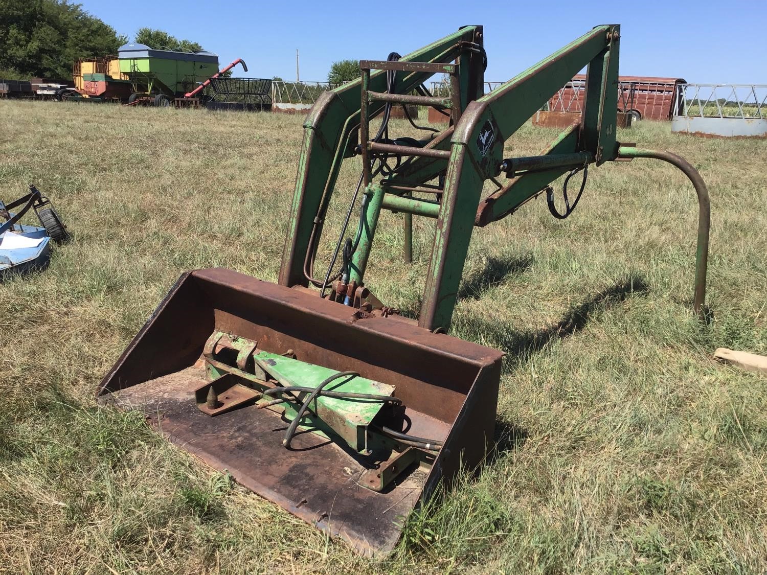 John Deere E0480 Loader BigIron Auctions