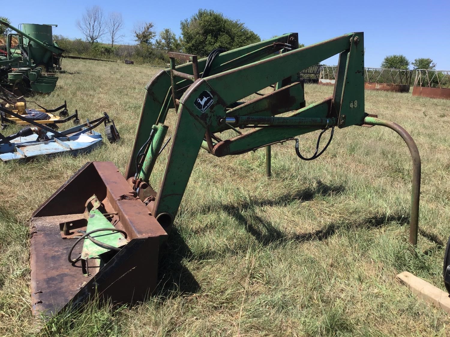 John Deere E0480 Loader BigIron Auctions