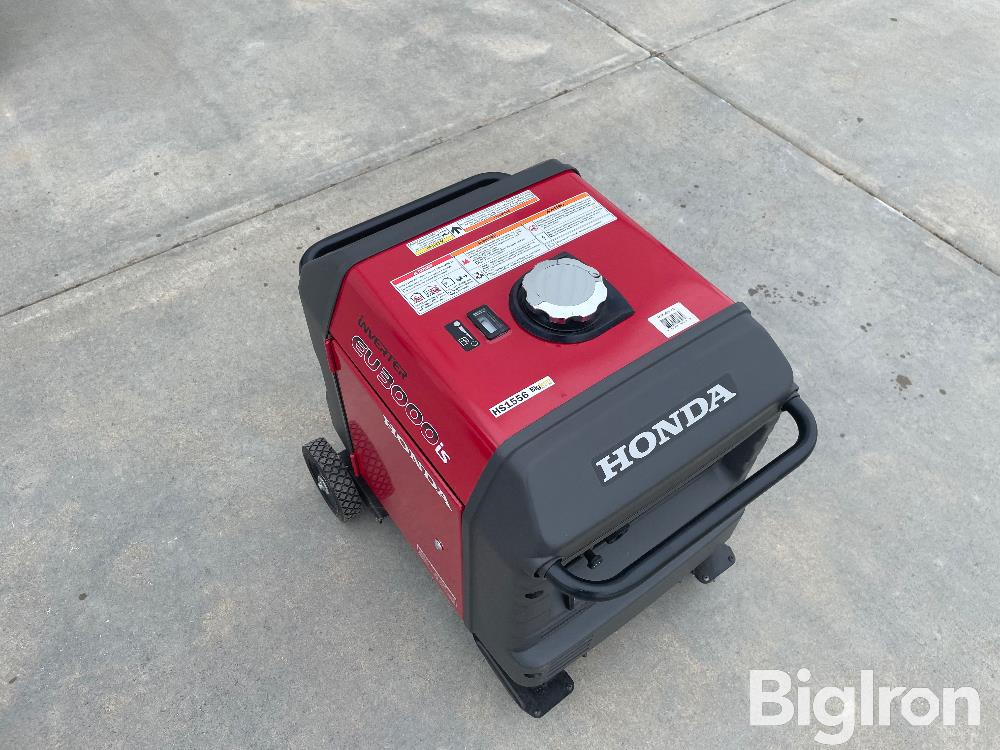 Honda EU3000 Inverter Generator BigIron Auctions