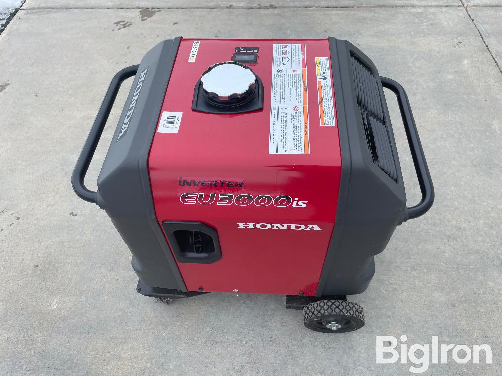 Honda Eu3000 Inverter Generator Bigiron Auctions