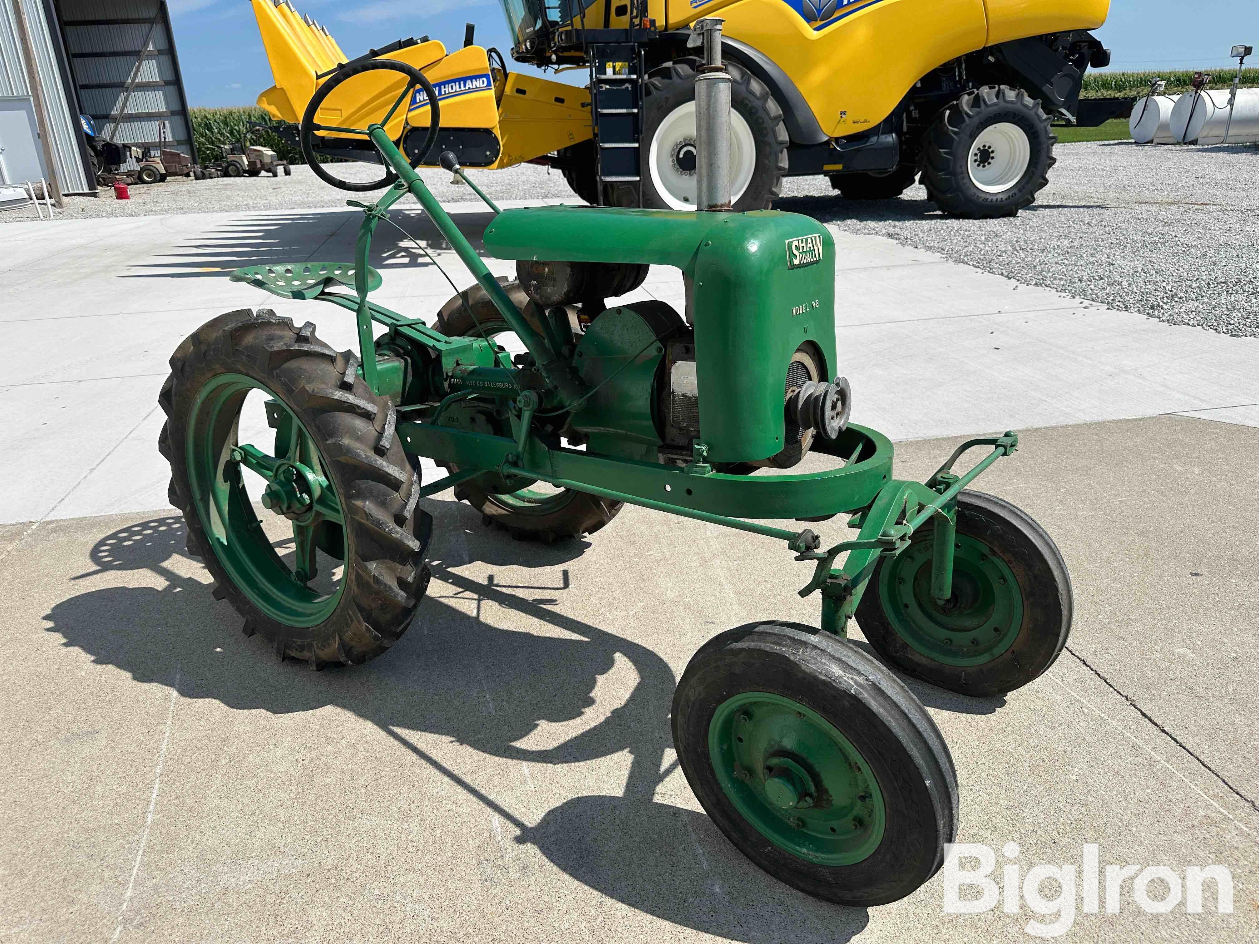 Shaw Du All 8rw 2wd Tractor Wsickle Bar Mower Bigiron Auctions