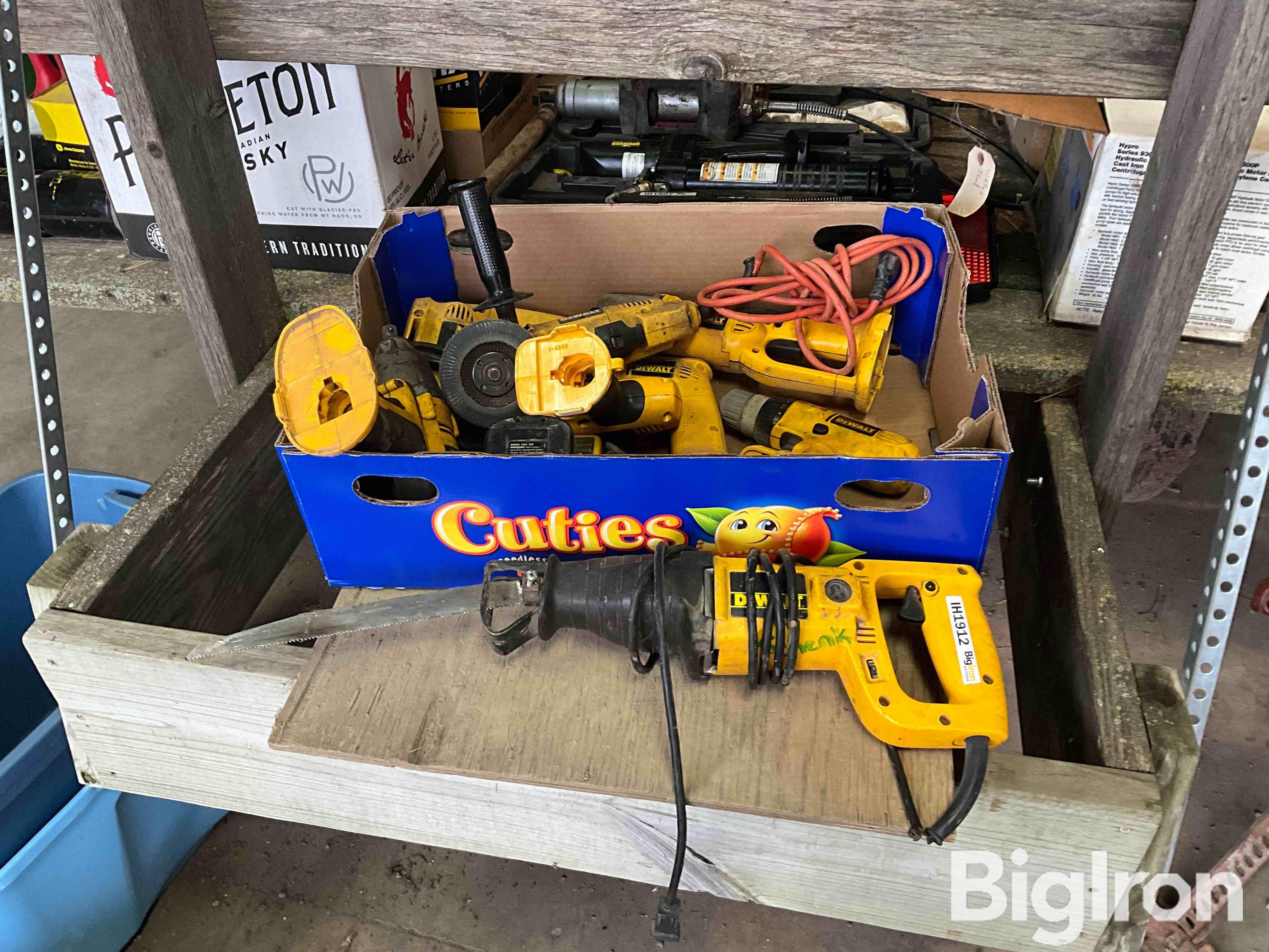 DEWALT Assorted Power Tools BigIron Auctions