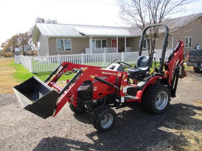 2012 Mahindra Max 25 MFWD Utility Tractor W/ Attachments BigIron Auctions