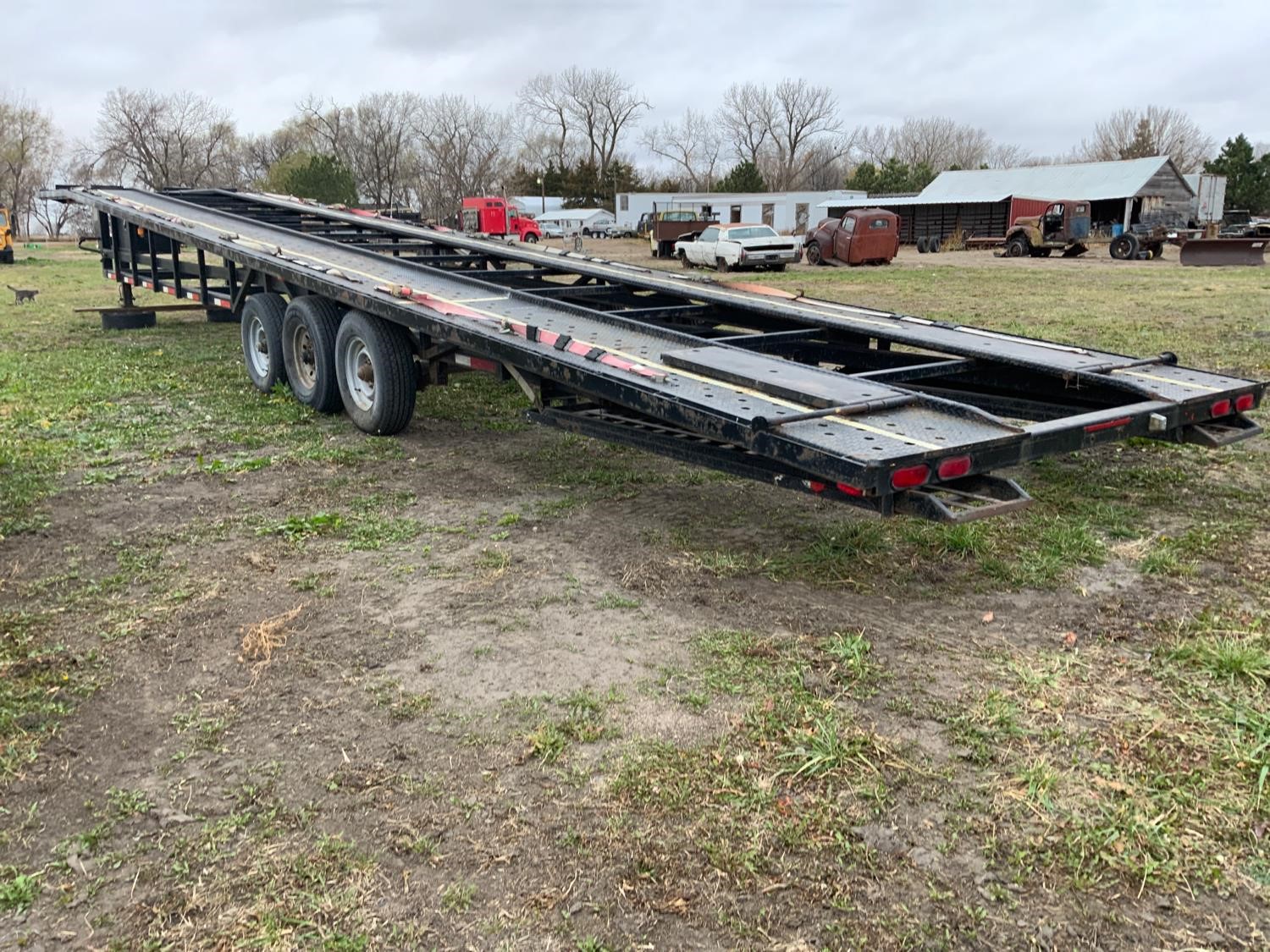 2005 Take 3 Trailers 53’ft Tri/A 3 Car Auto Trailer BigIron Auctions