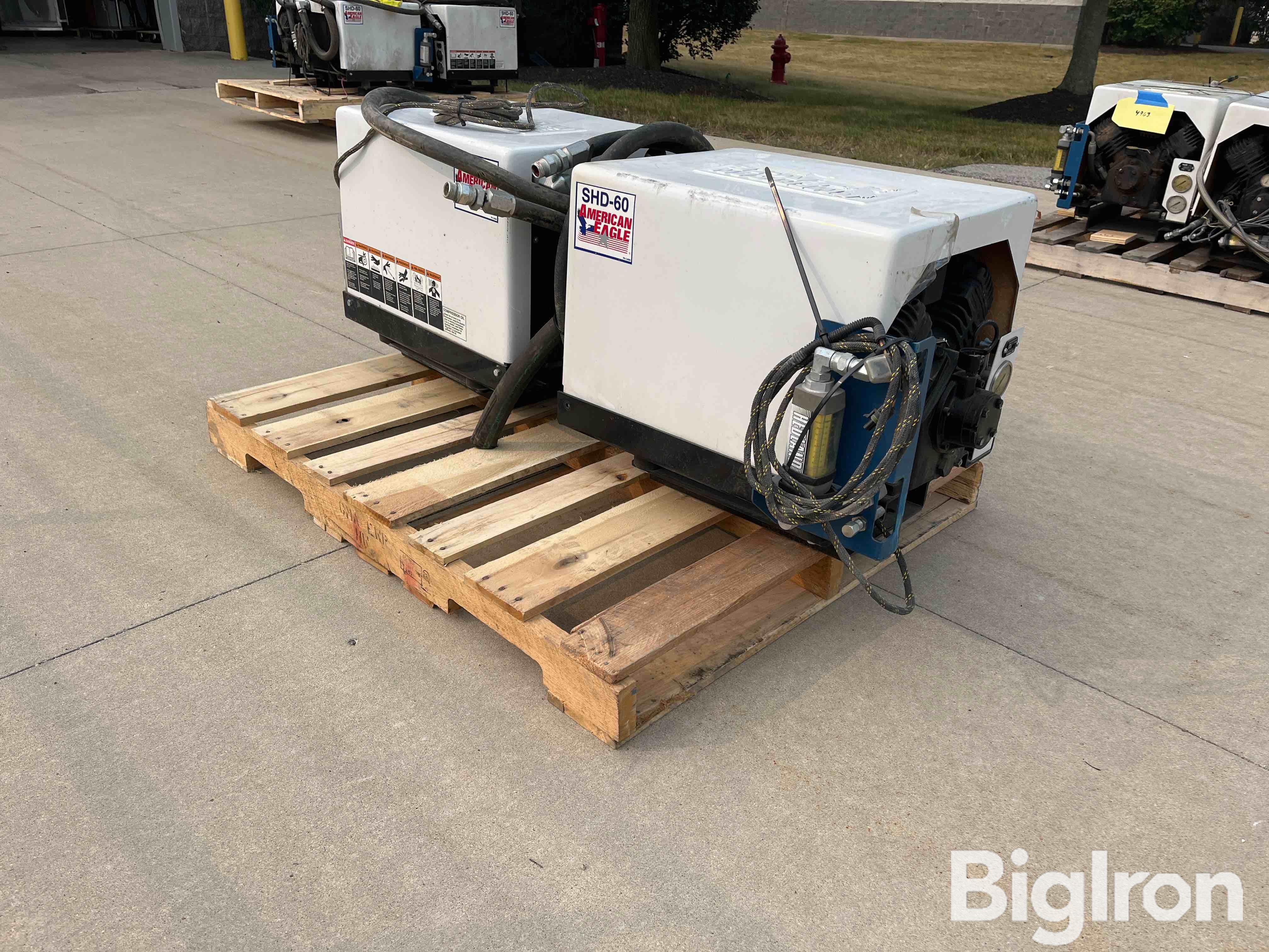 American Eagle SHD-60 Hydraulic Driven Air Compressors BigIron Auctions