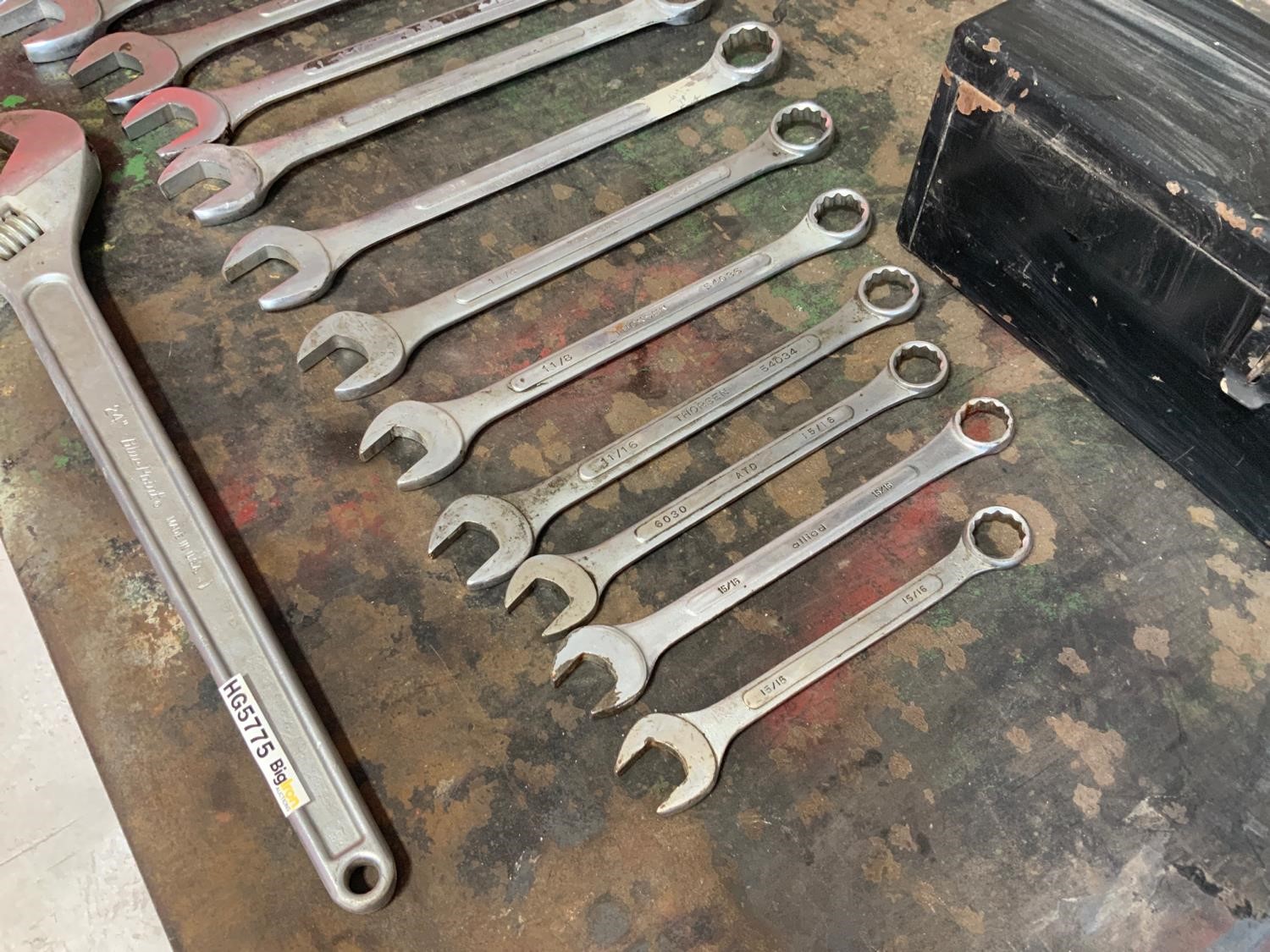 Large Standard Open End Wrenches And More BigIron Auctions