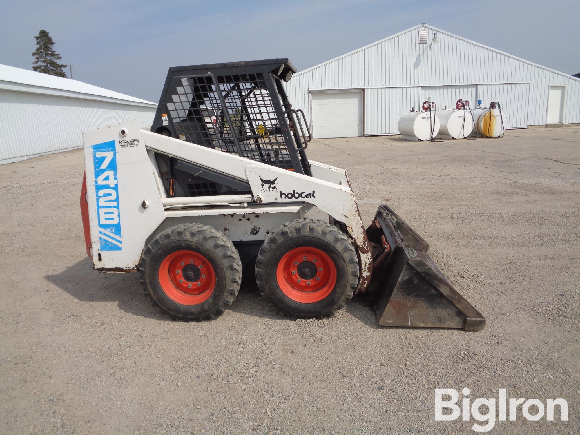 Bobcat 742B Skid Steer BigIron Auctions