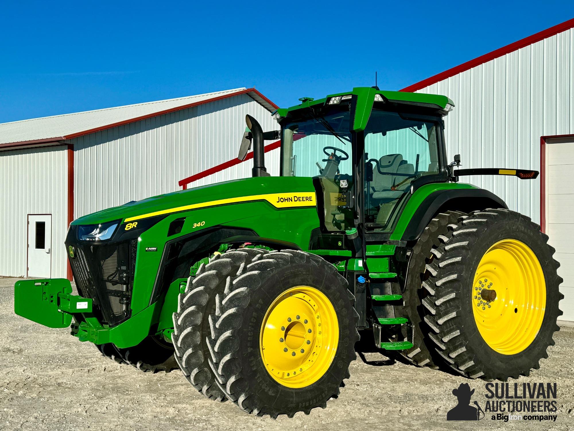 2022 John Deere 8R 340 MFWD Tractor BigIron Auctions