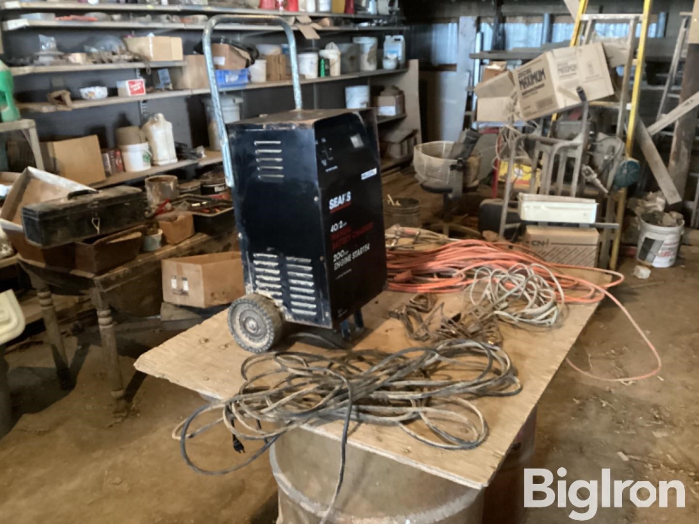 Sears Battery Charger & Drop Cords BigIron Auctions