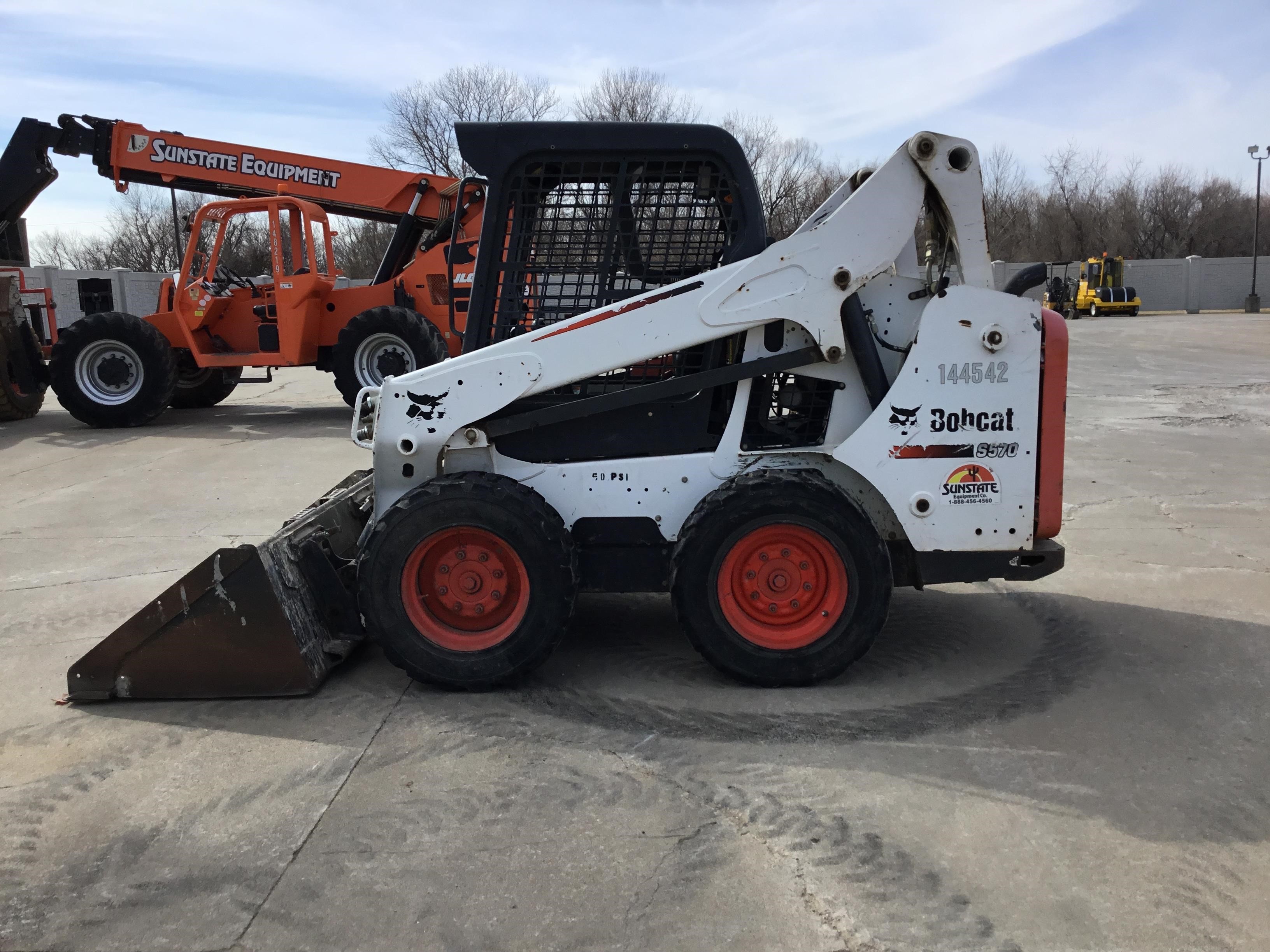 2015 Bobcat S570 Skid Steer BigIron Auctions