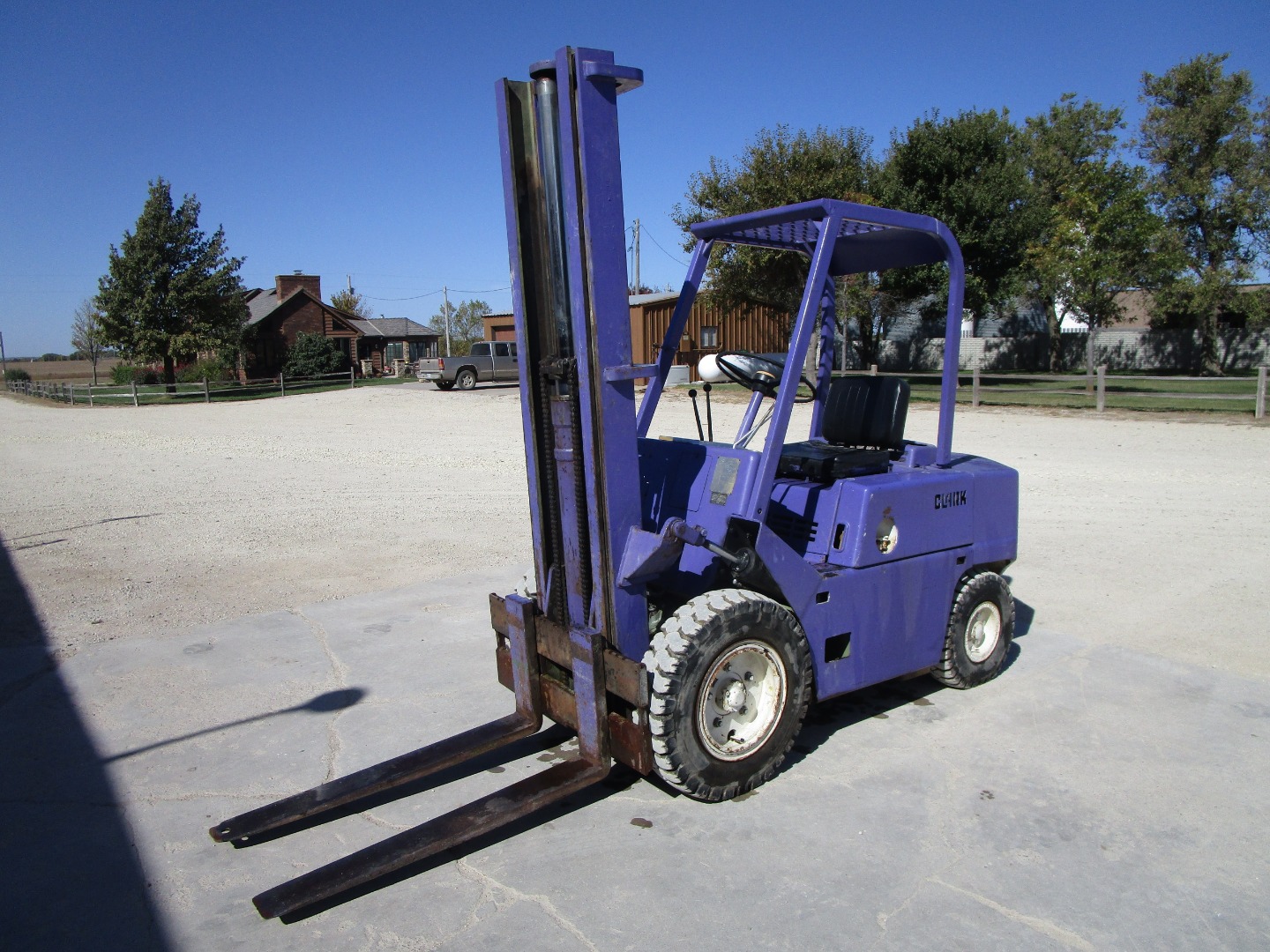 1971 Clark C500HY55 Forklift BigIron Auctions