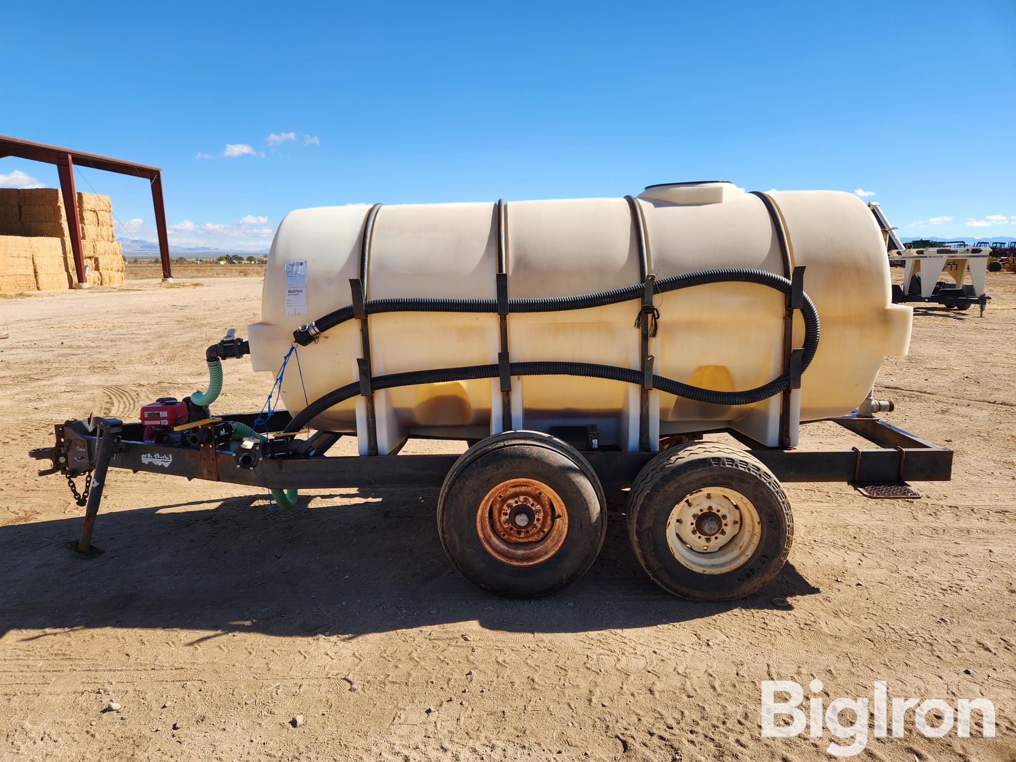 Wylie 1000-Gallon Nurse Tank Trailer W/Pump BigIron Auctions