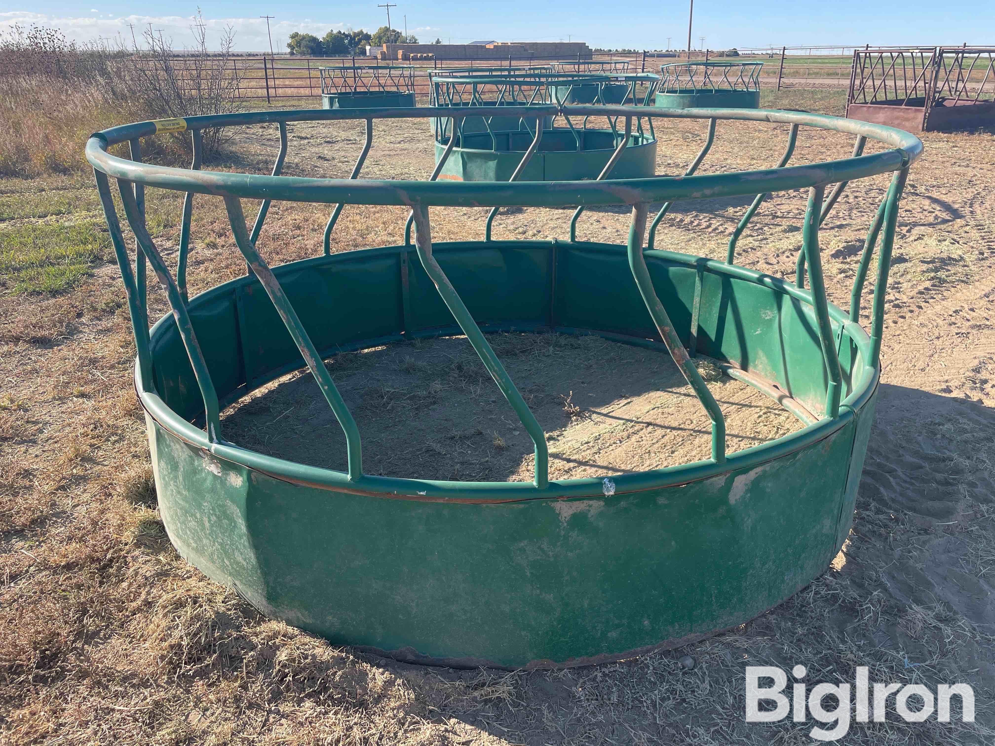 8' Round Bale Feeder BigIron Auctions