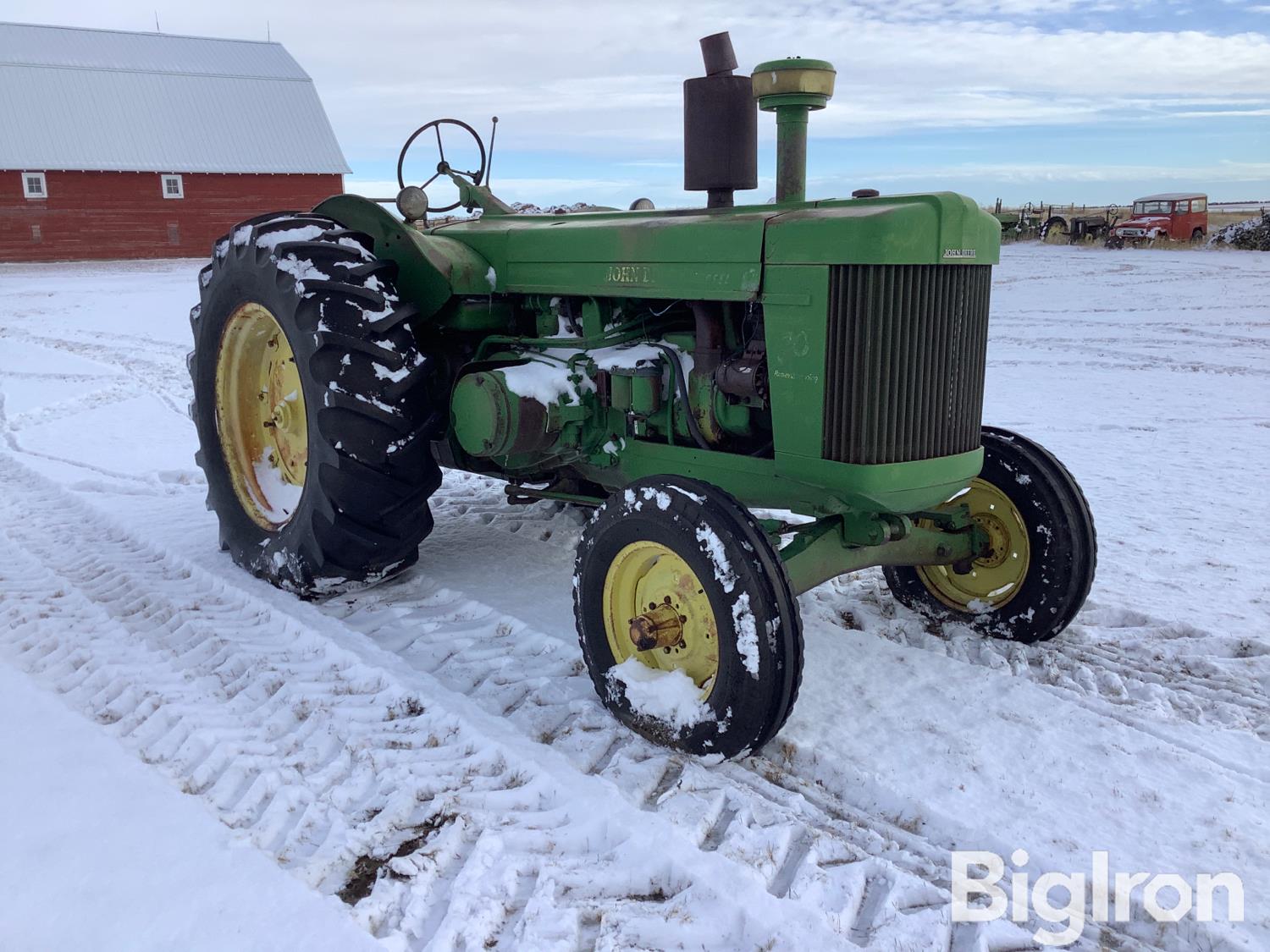 1956 John Deere 80 Wheatland Tractor Bigiron Auctions 3450