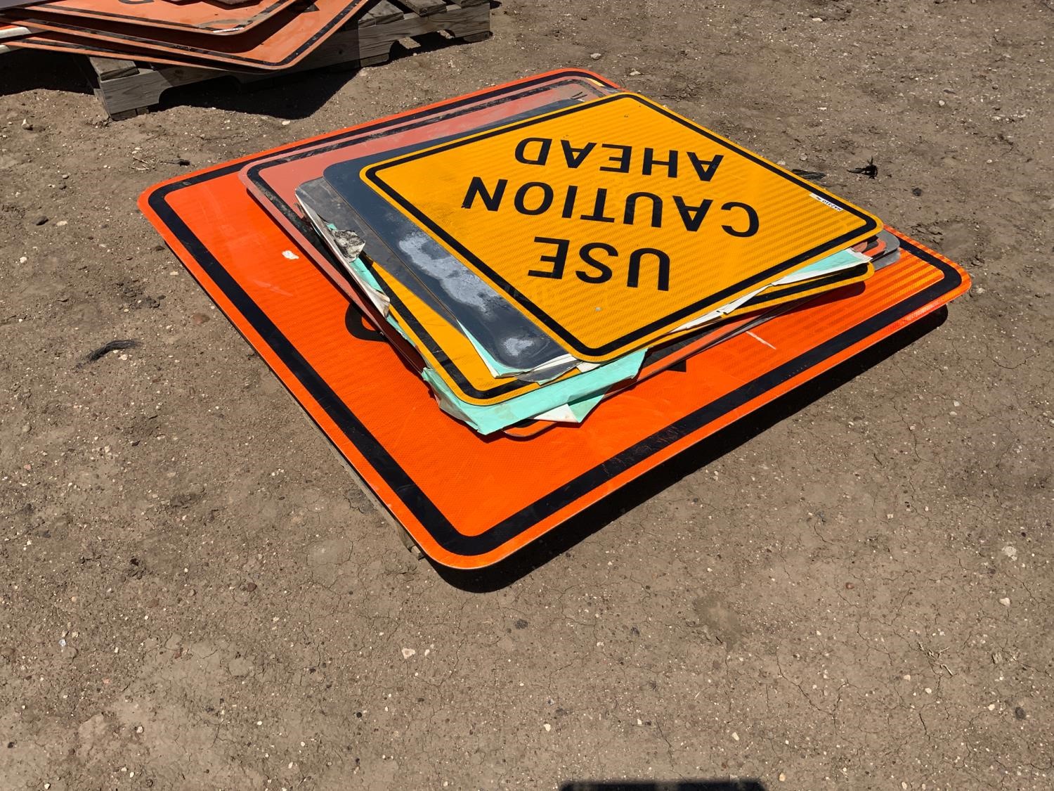 Assorted Road Signs BigIron Auctions